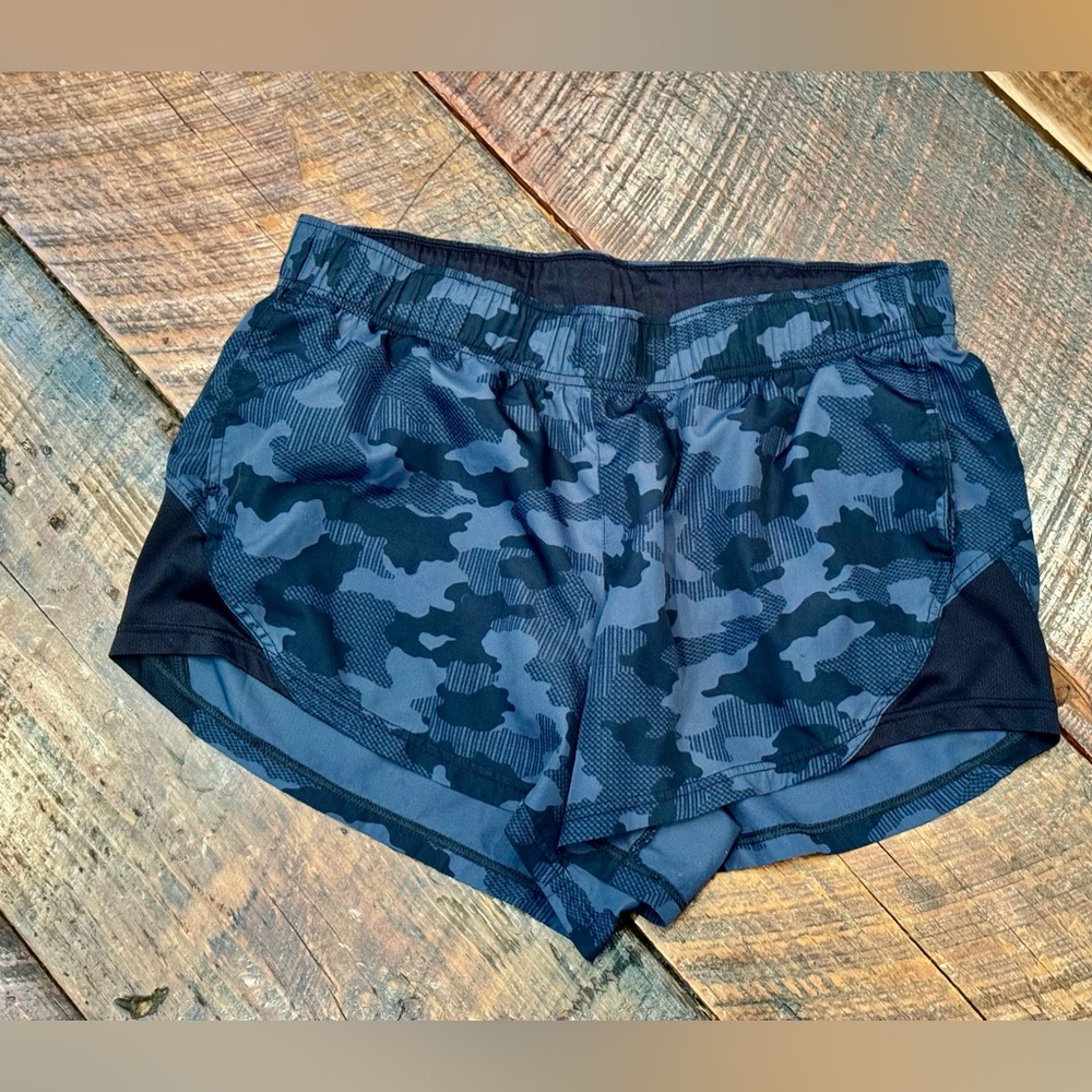 Athletic Works Black Camo Active Shorts - Size 12-14